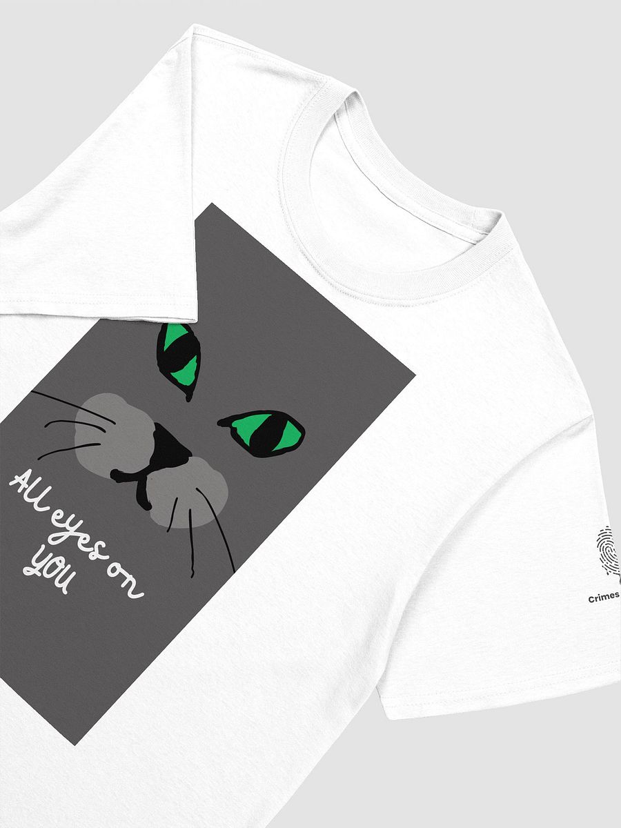 All Eyes On You Artistry T-Shirt in White product image (3)