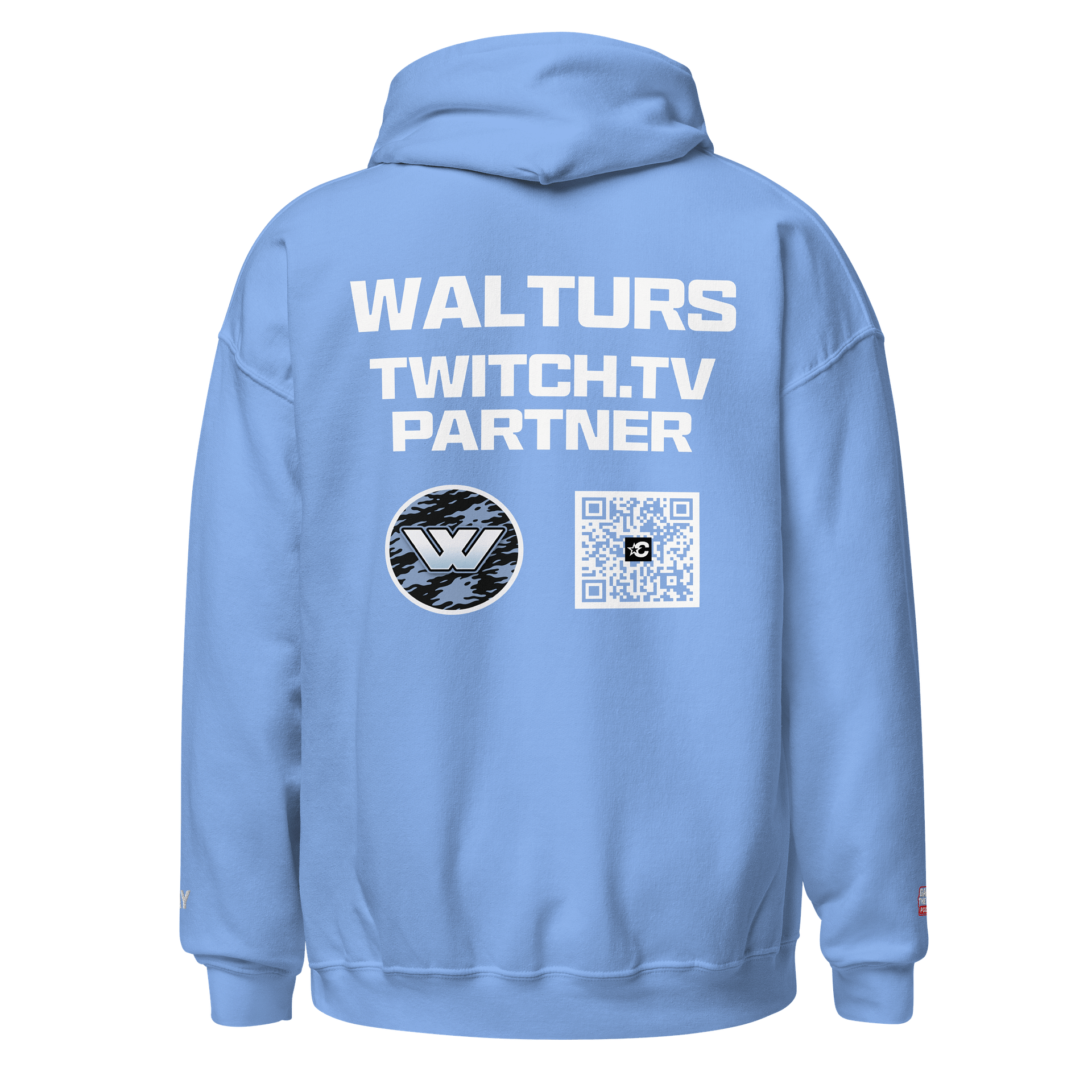 WALTURS BLUE COMICON HOODIE product image (1)