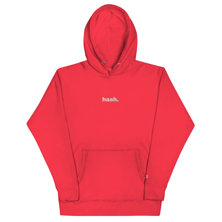 Valentine's Day '25 "hash" Hoodie - Red product image (1)