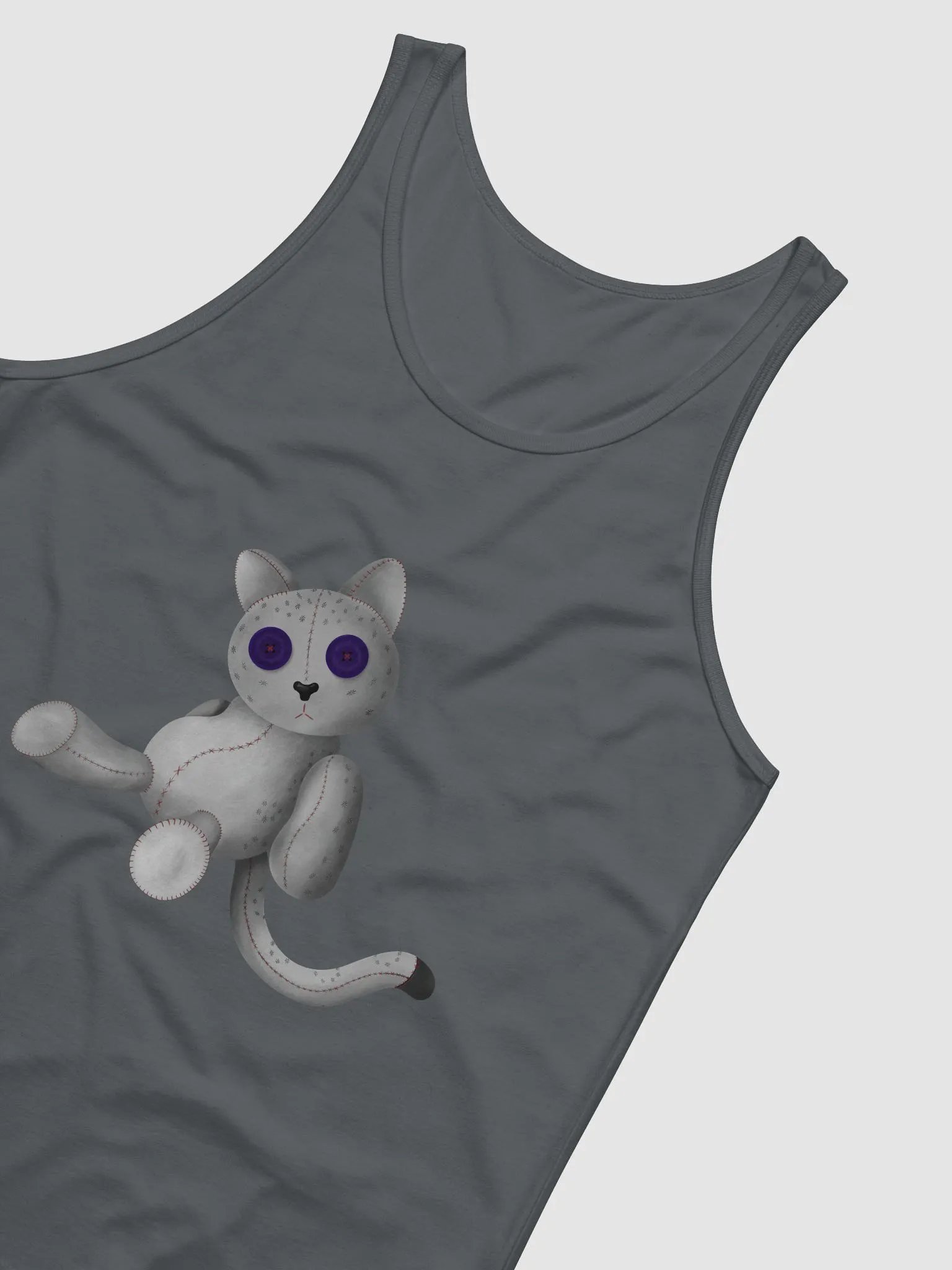 Snow Meow Stitched Tank product image (32)