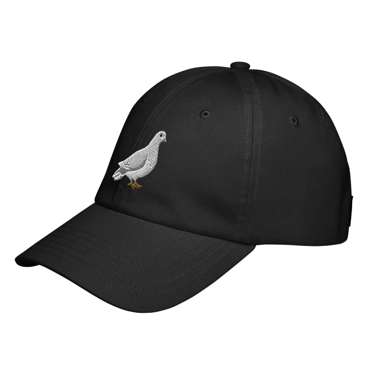 White Dove Embroidered Bird Dad Hat product image (2)