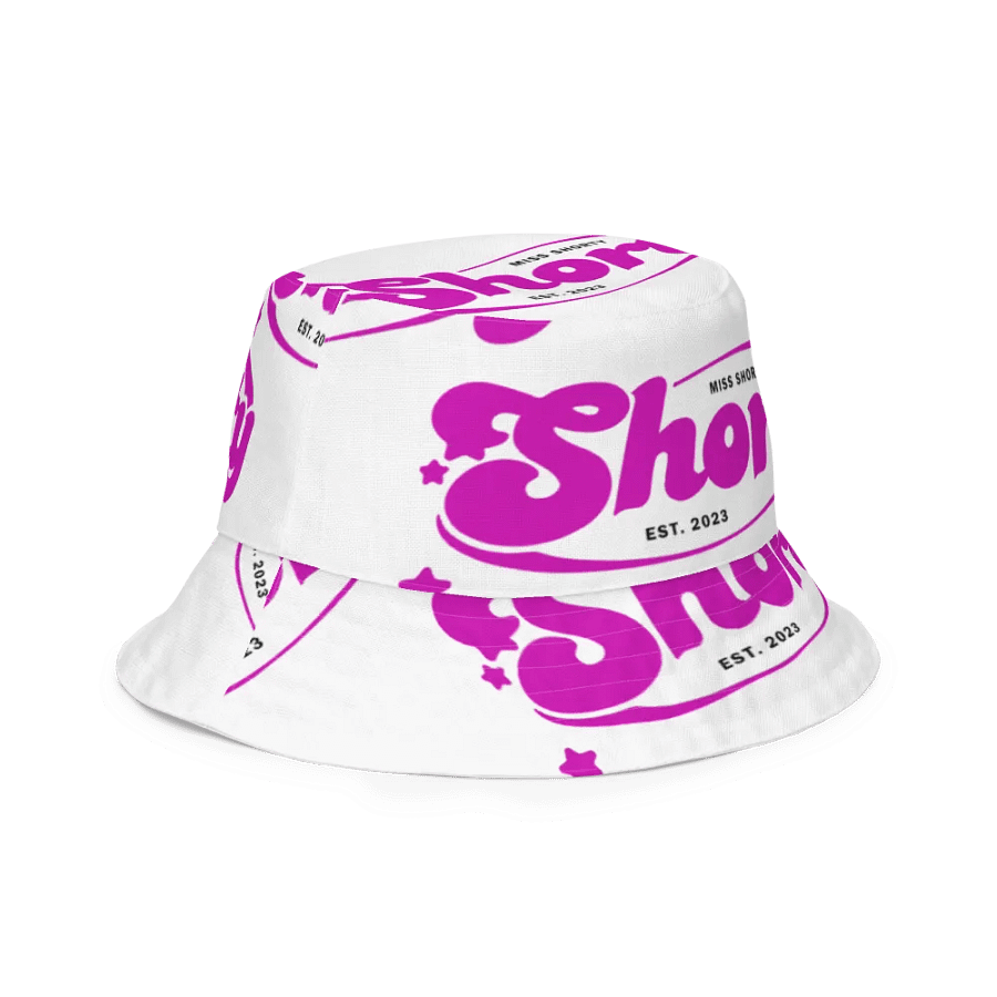 Reversible Bucket hat With Bold Pink Short and Funny C!nt product image (5)