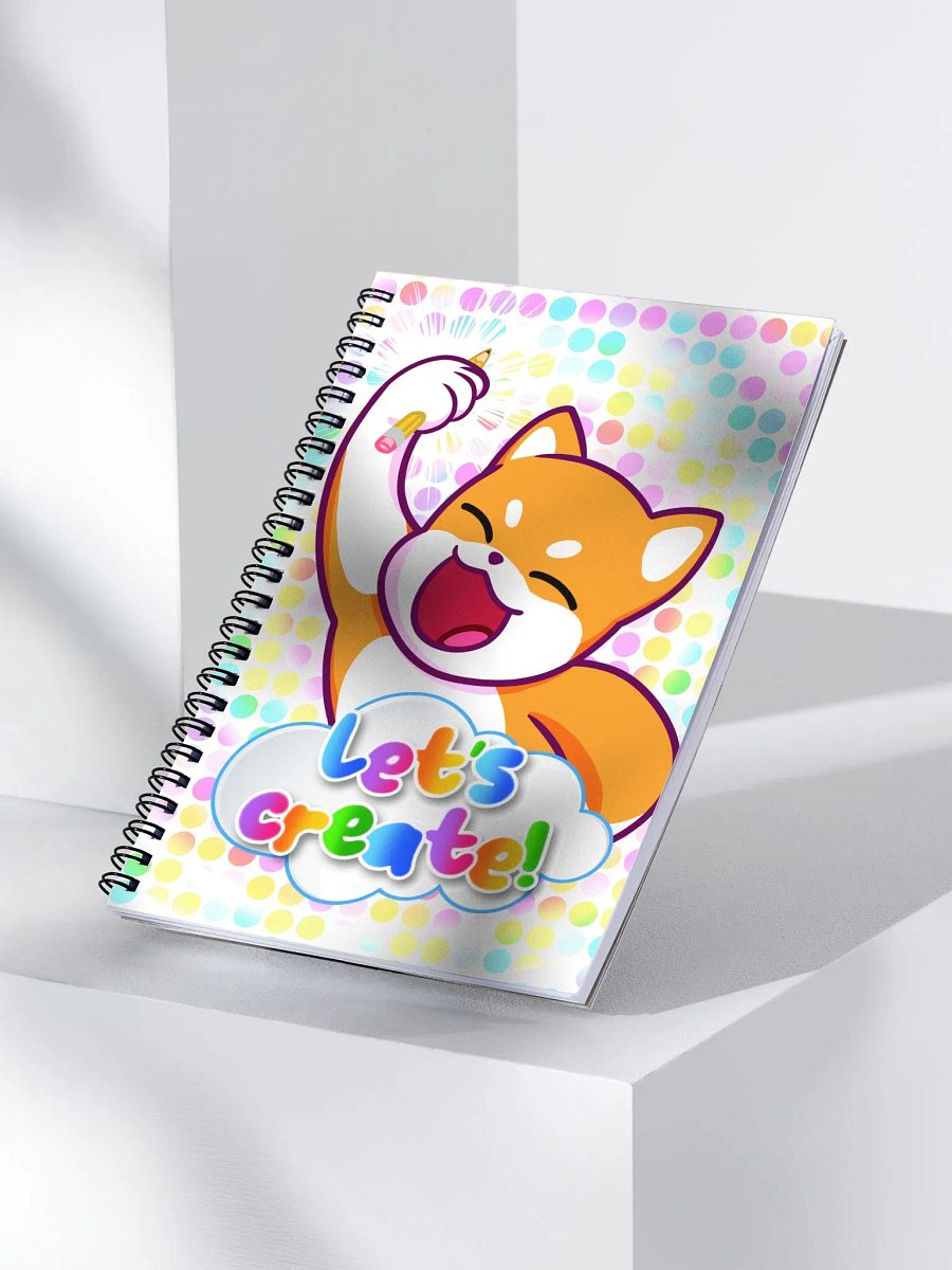Creative Shiba Grid Notebook product image (3)