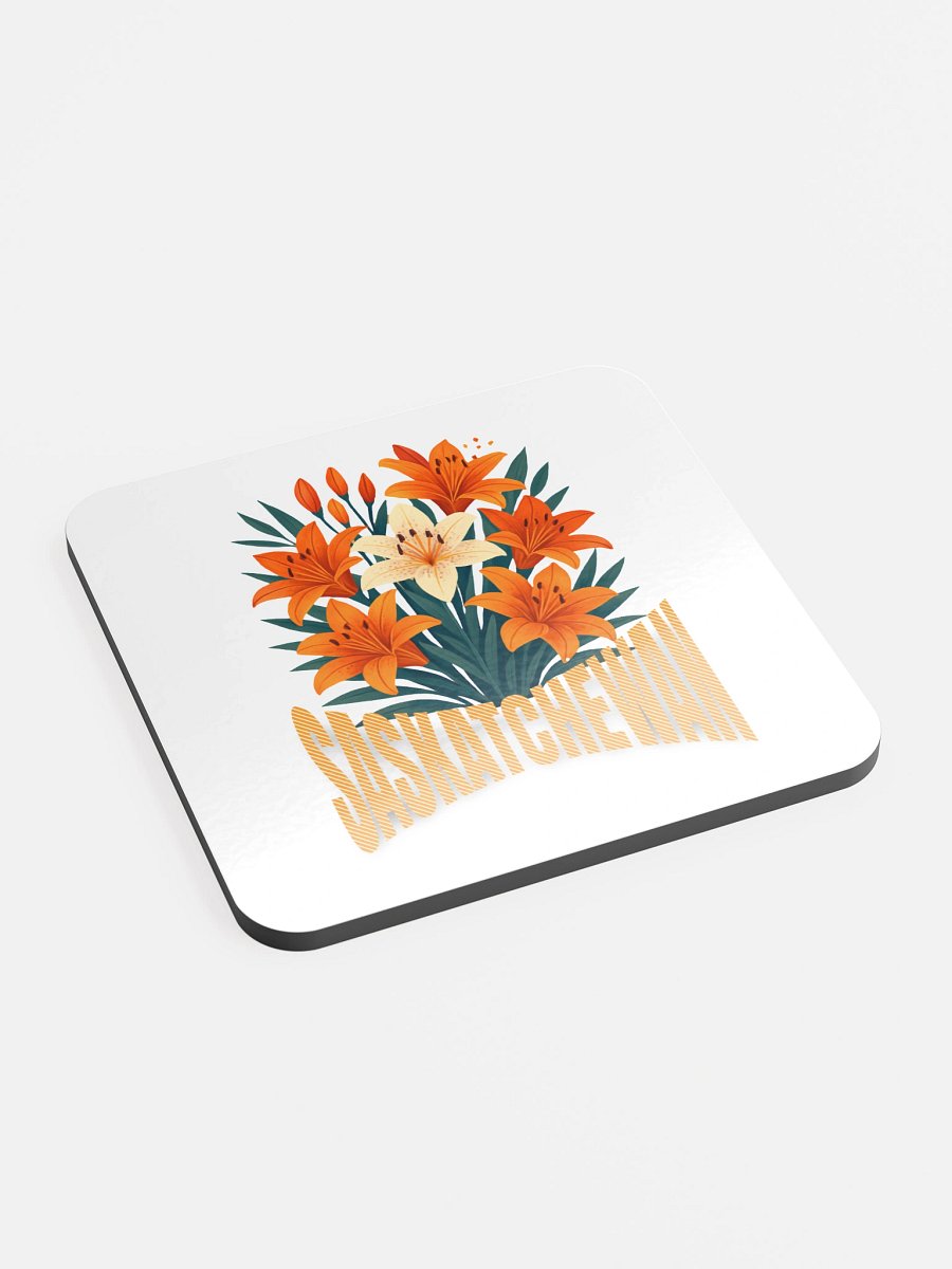 Saskatchewan Tiger Lily Glossed Coaster product image (3)