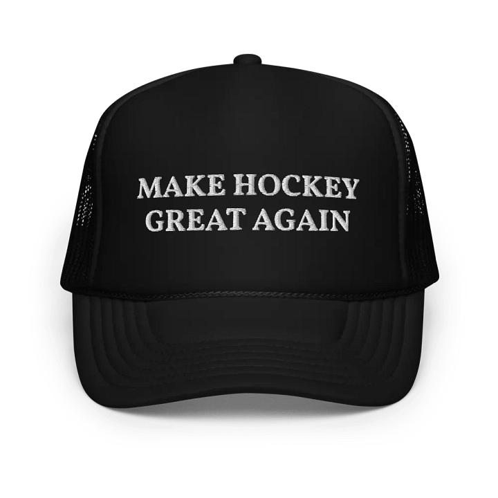Make Hockey Great Again - Embroidered Trucker Cap Hat product image (1)
