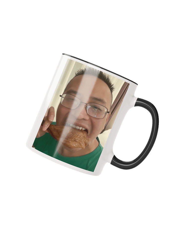 Ceramic Mug with Color Inside: eat duck product image (24)