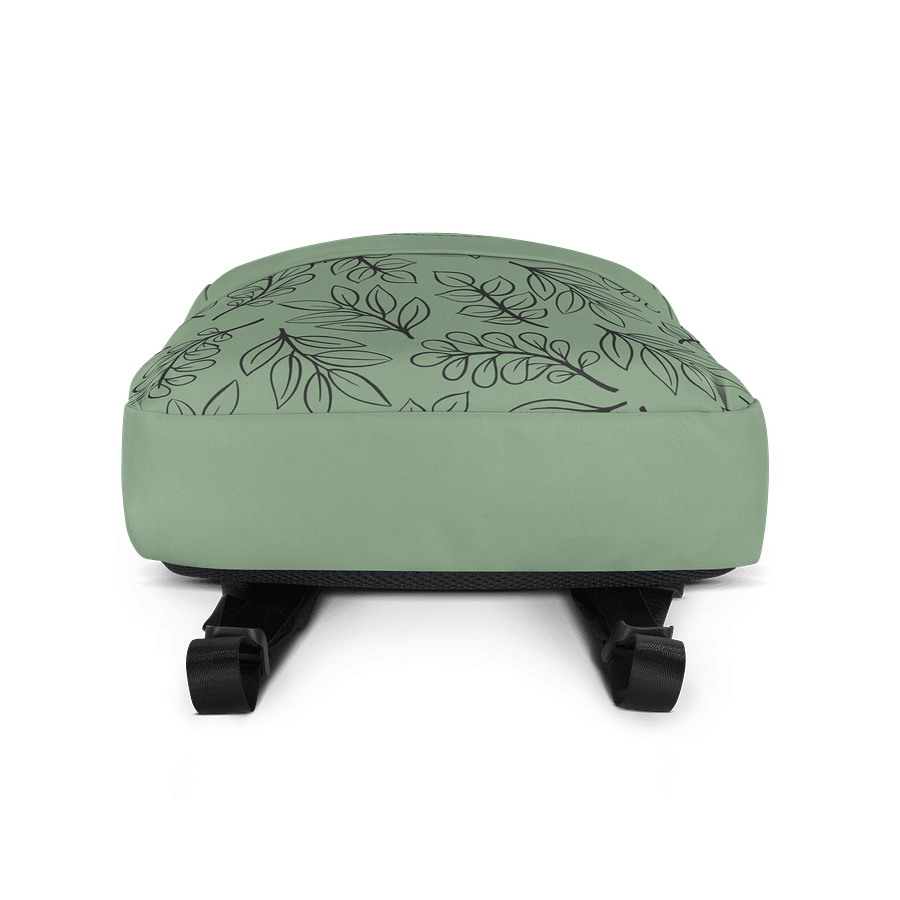 WIA Soft Green Leaf Backpack product image (4)