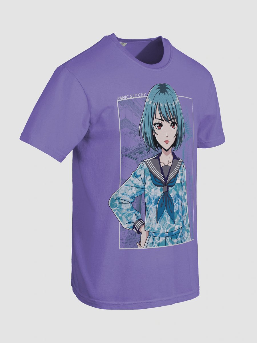 Patterned Seifuku Aqua Tee product image (38)