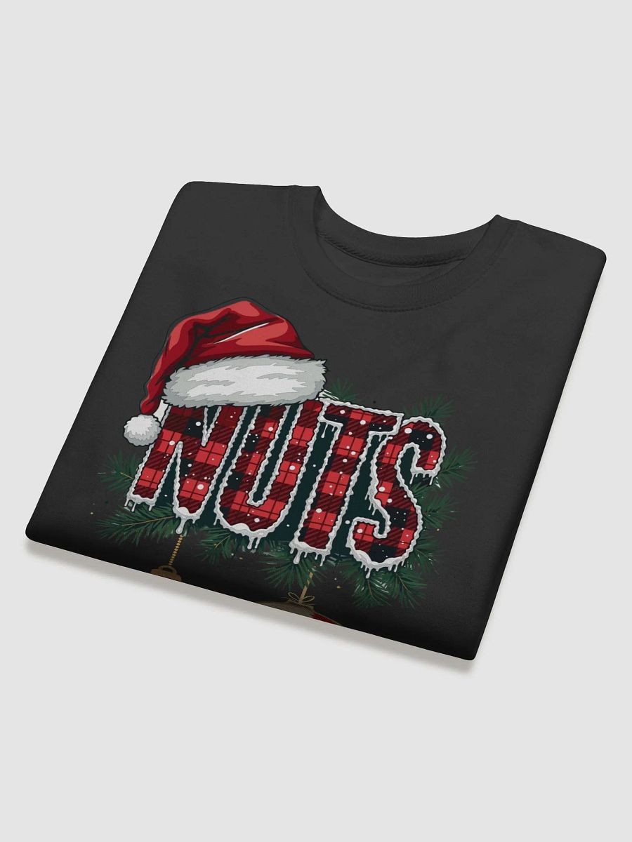 Chest Nuts Christmas Sweatshirt - Fun Matching Couple Holiday Shirt product image (28)