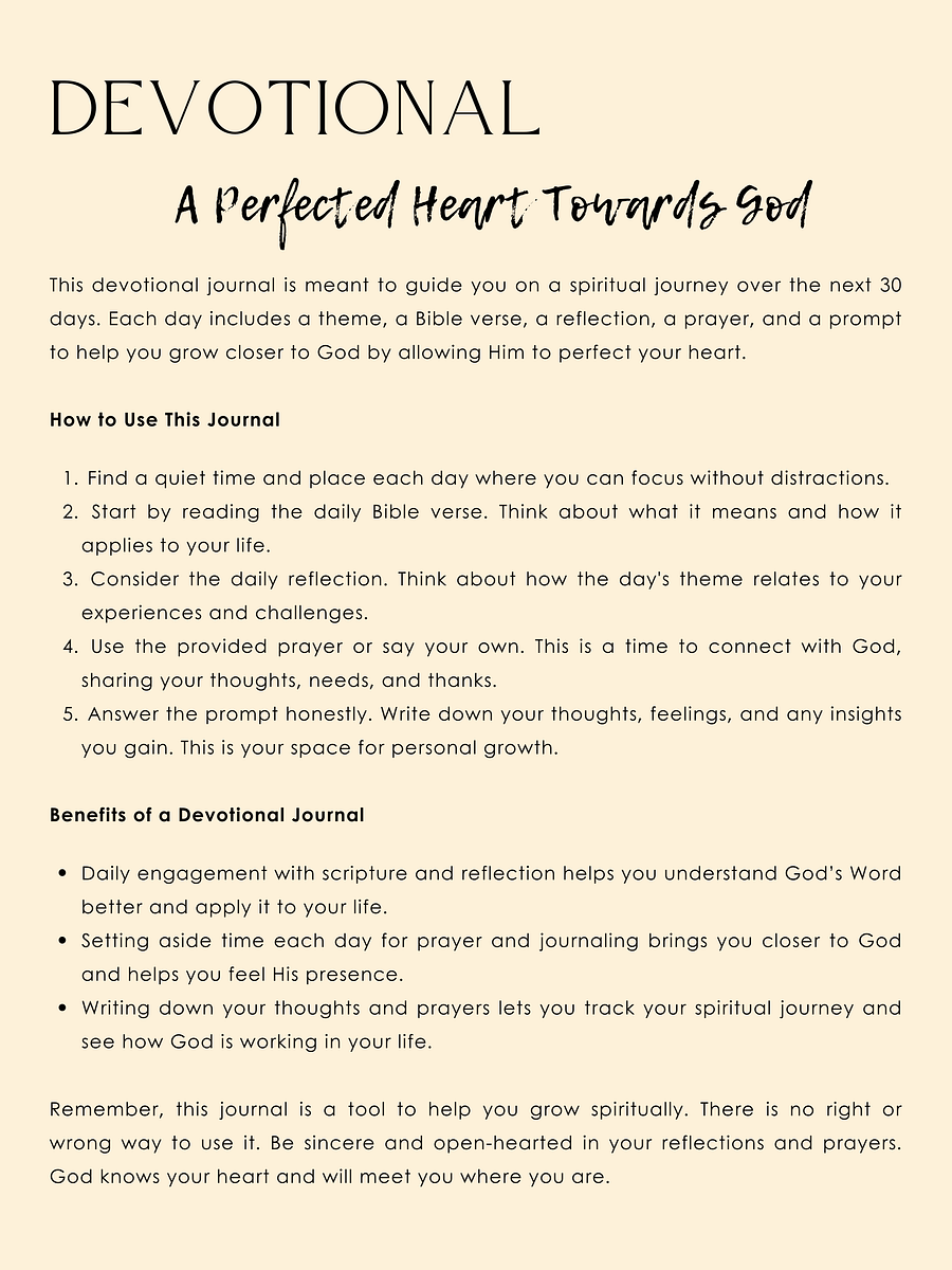 PHS 30-Day Devotional / Journal product image (2)