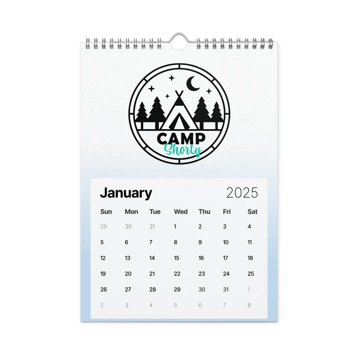 The Shorty Calendar filled with Everything Miss Shorty! product image (2)