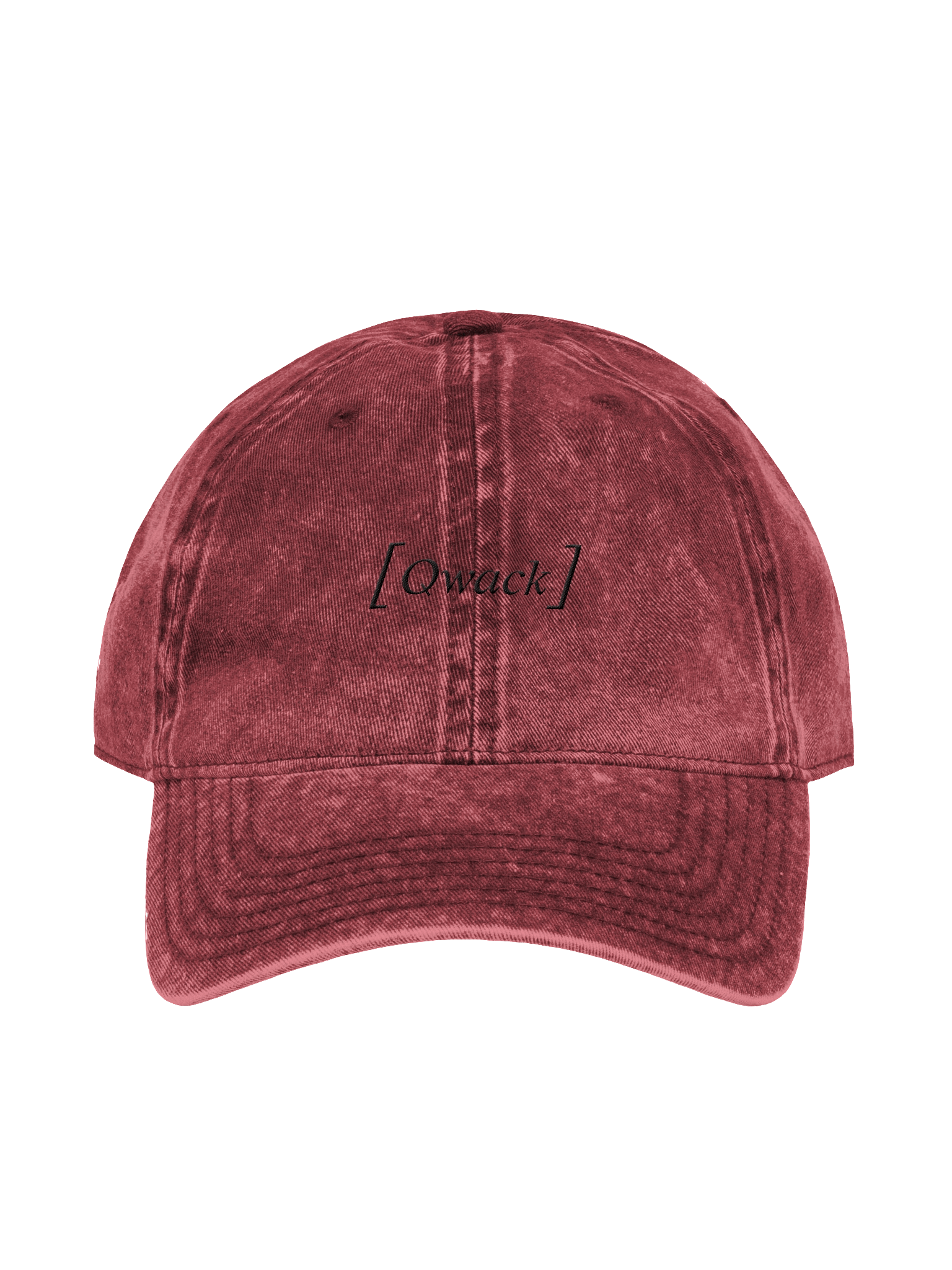 Minimalist Vintage Dad Hat - [Qwack] - BlkOut product image (8)