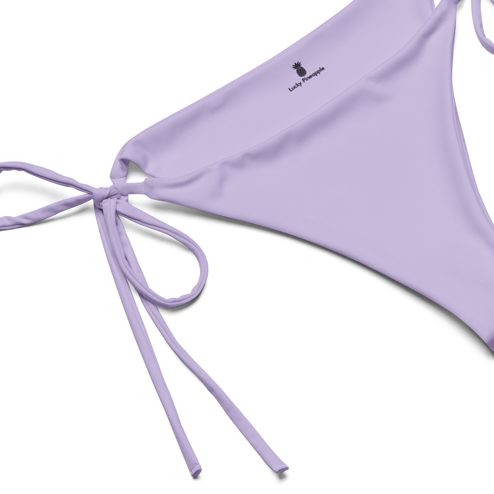 Soft Lilac Solid Color String Bikini Bottom product image (1)