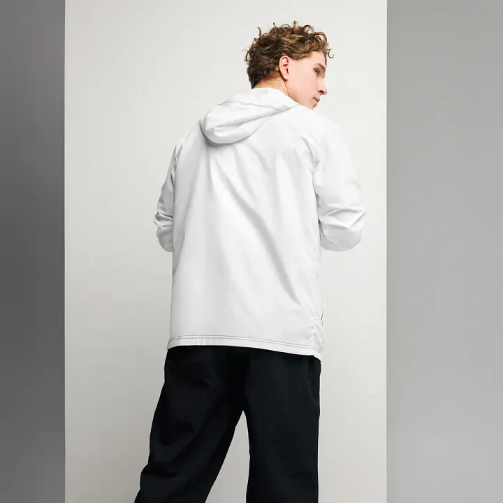 TDS Music Note Unisex White Windbreaker product image (2)