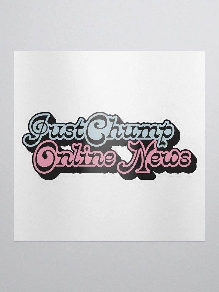JustChump Online News Sticker product image (1)