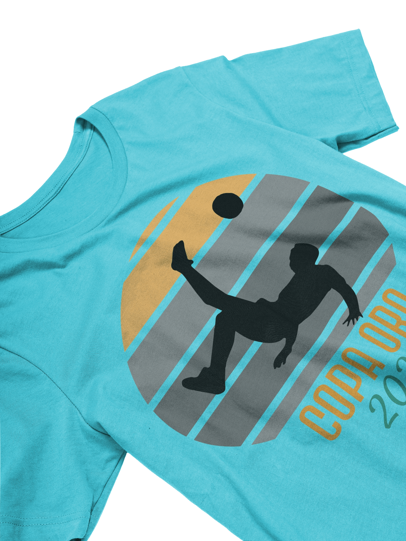 Sunset Soccer Kick T-Shirt product image (15)