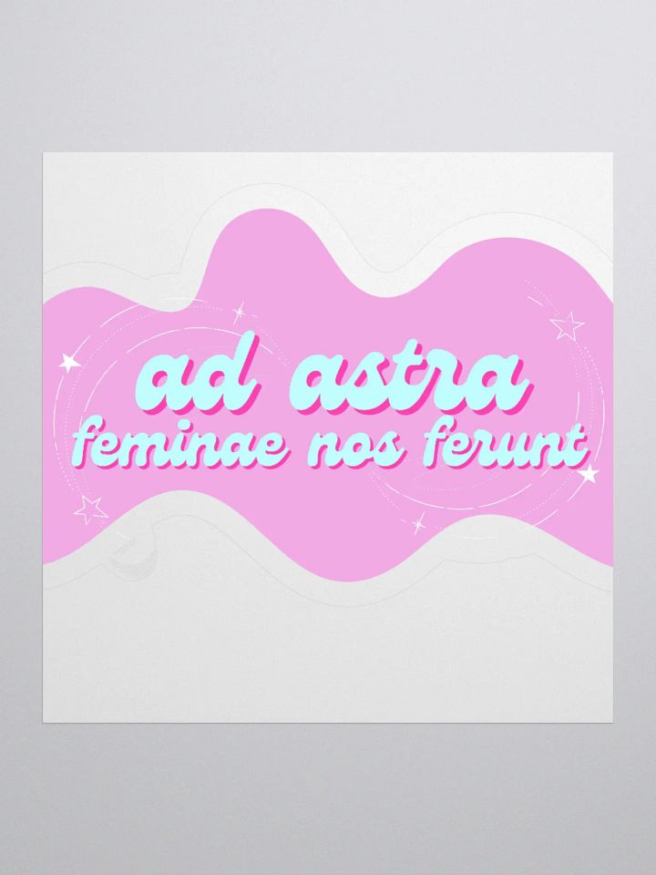 Women Take Us To the Stars Sticker product image (3)
