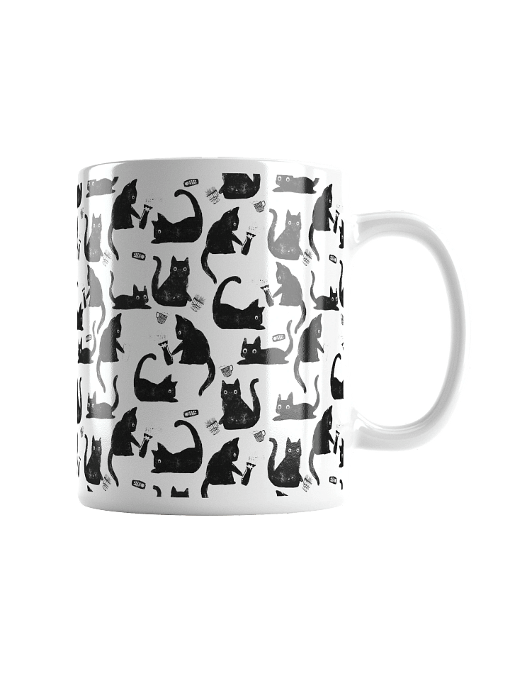 Bad Cats Knocking Stuff Over Mug product image (1)