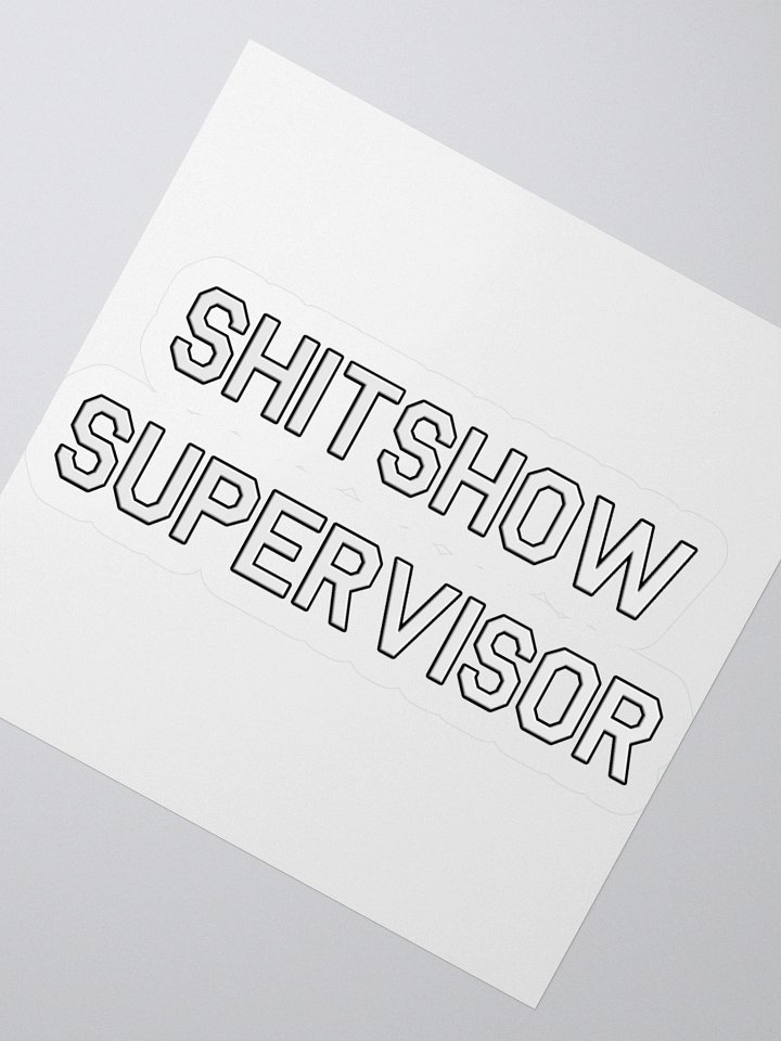 nope snark - shitshow sticker product image (2)
