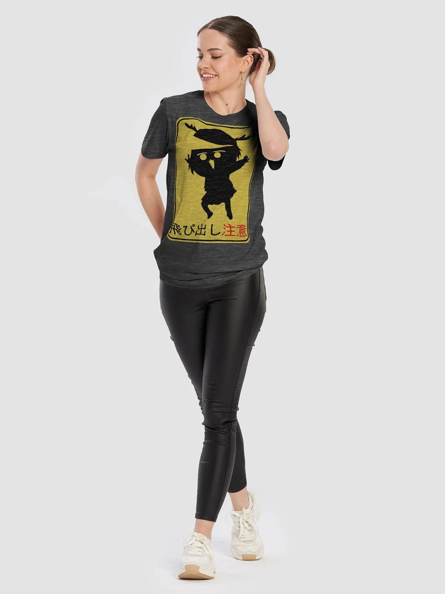 Shikanoko Noko Deer Warning Sign 飛び出し注意 - T-shirt (B) product image (10)