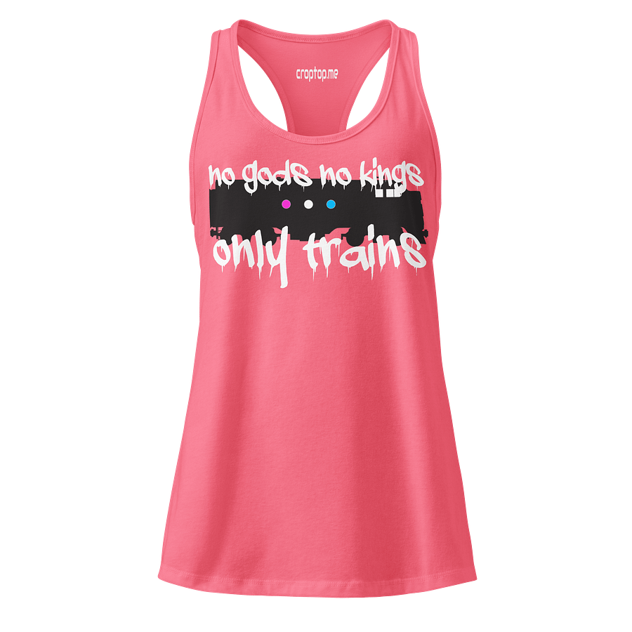 no gods no kings racer tank product image (1)