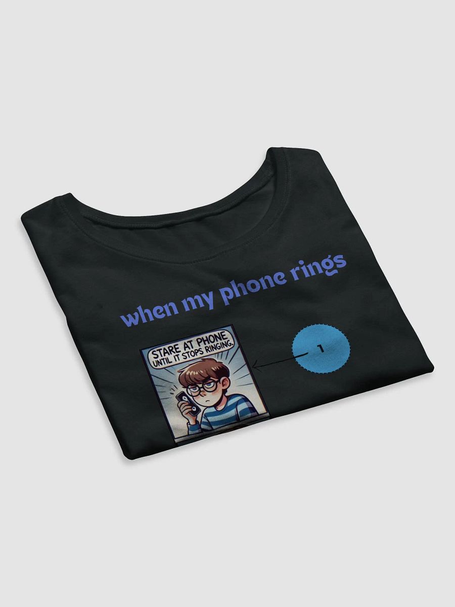 Phone Call Dilemma Crop Tee product image (5)
