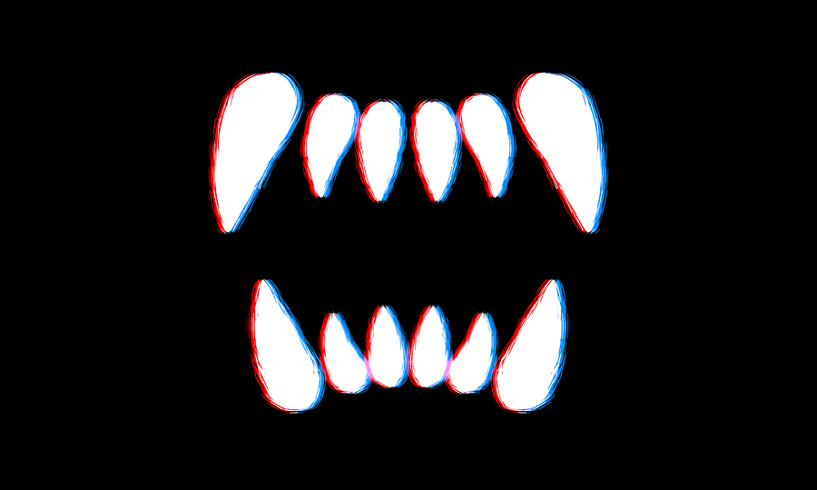 Wolf Teeth Face Mask product image (4)