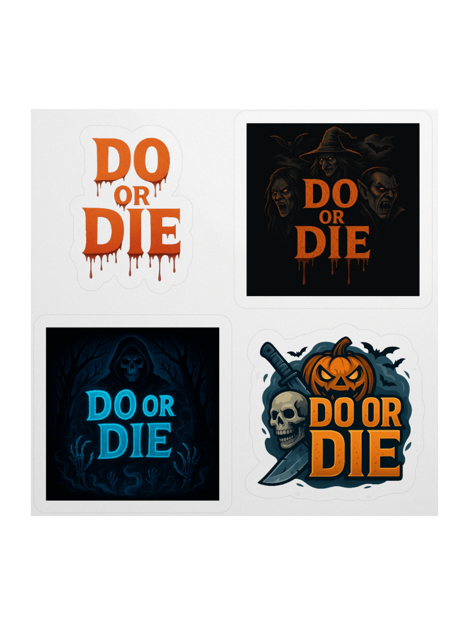 Spooky Kiss Cut Sticker Collection product image (1)