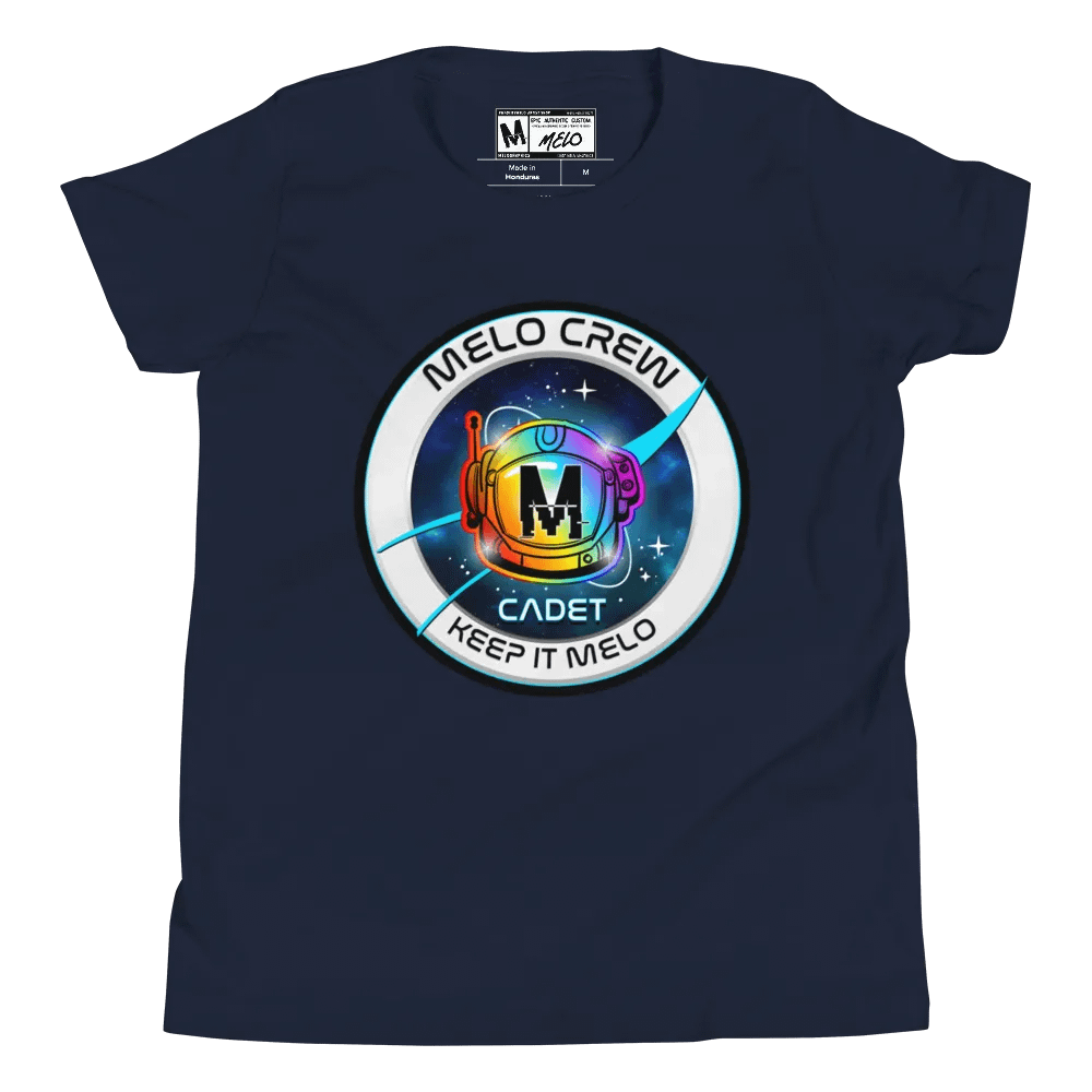 #MeloCrew Badge: Cadet - Basic Youth T-Shirt | #MadeByMELO product image (4)