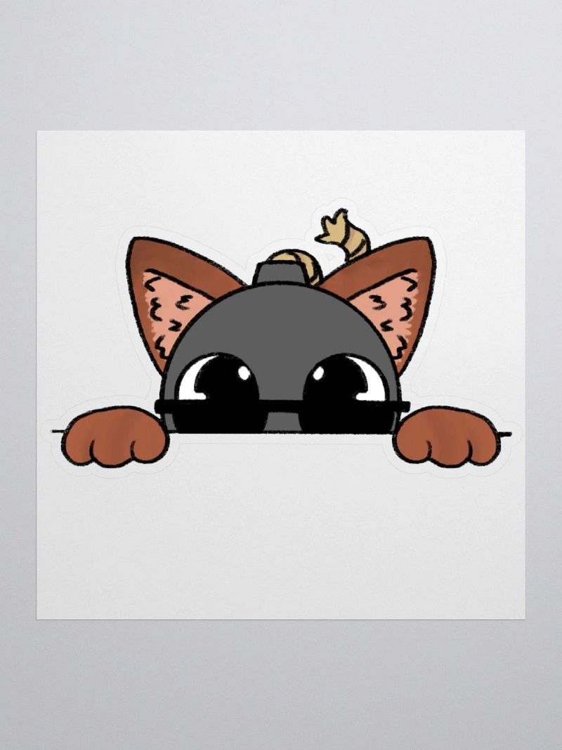Peekaboo Beans Sticker