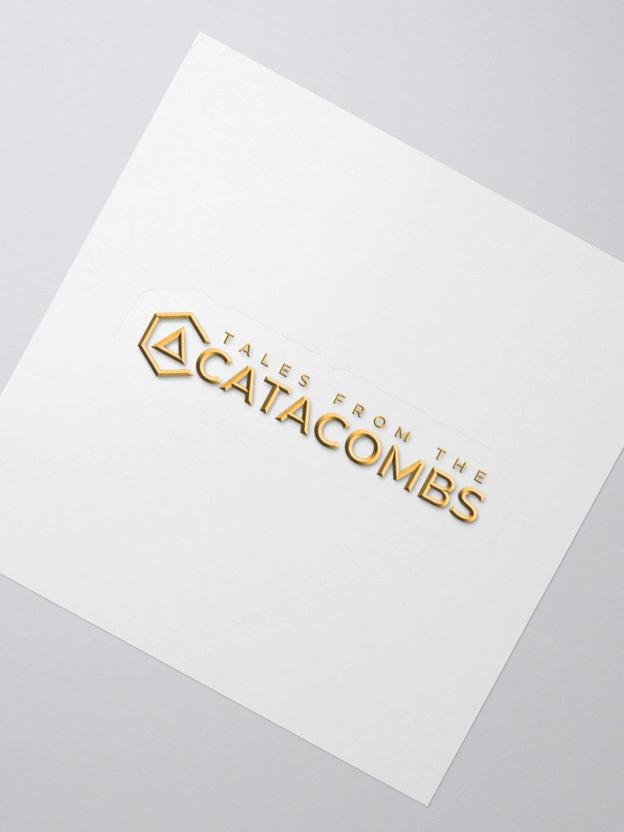 Catacombs Title Sticker product image (2)