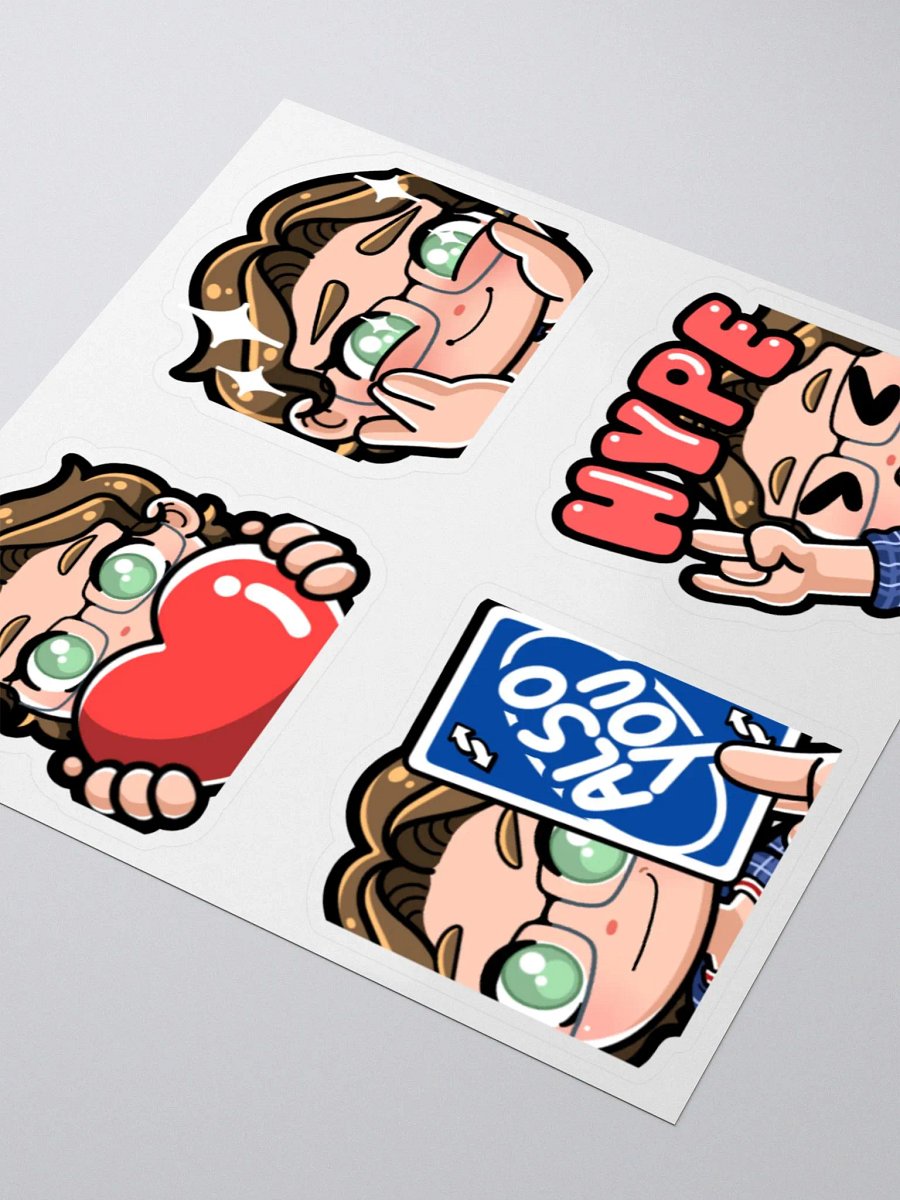Scary hype Stickers product image (6)