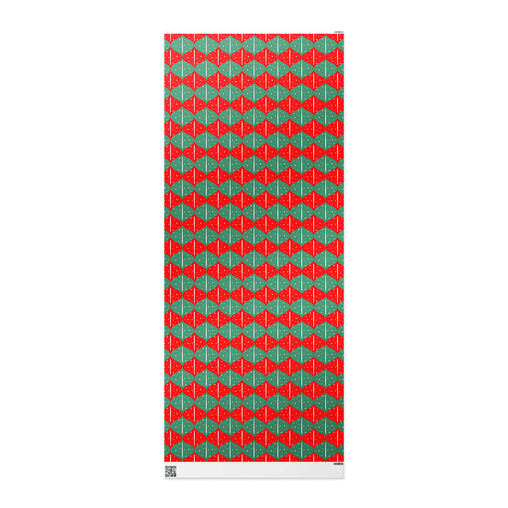 Ogee Gift Wrap Roll - Red and Green C Flute - 30 x 72 product image (2)