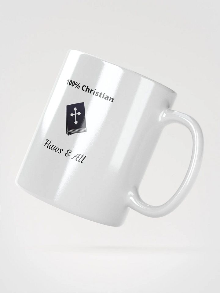 100% Christian Flaws & All Mug product image (2)