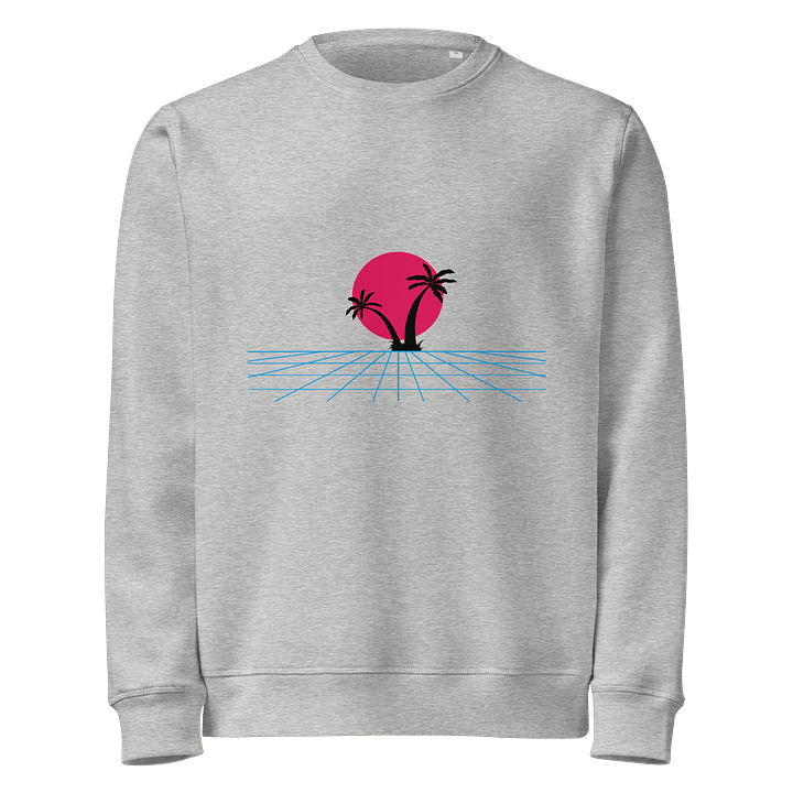 Retro-Futuristic Sunset Sweatshirt product image (1)