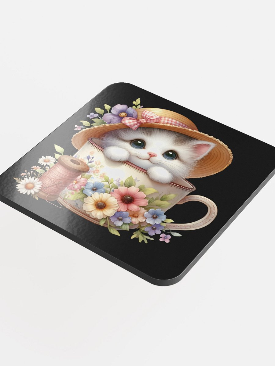 Whimsical Kitty Coaster Set product image (4)
