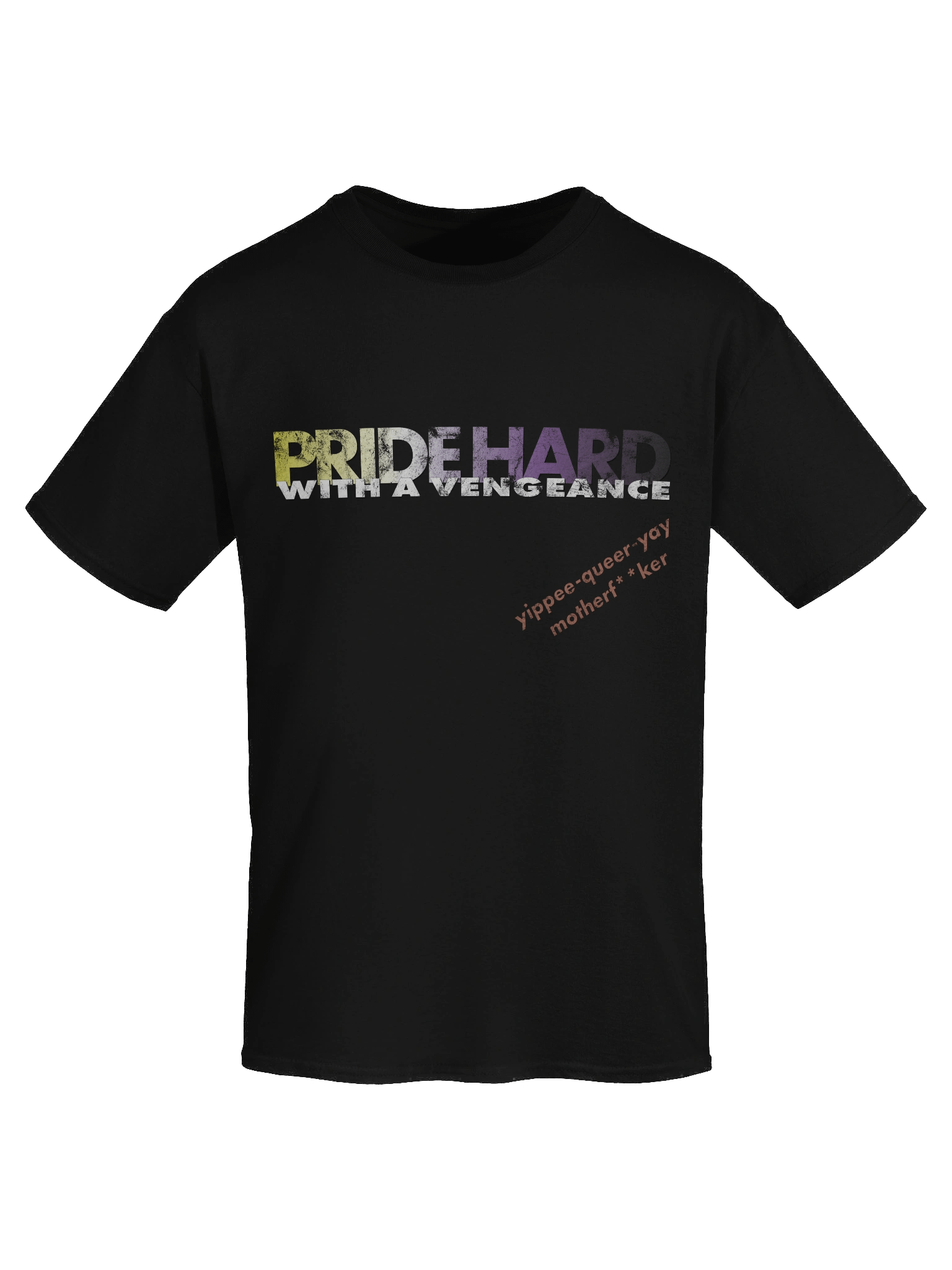 Non-binary "Pride Hard" Tee product image (7)