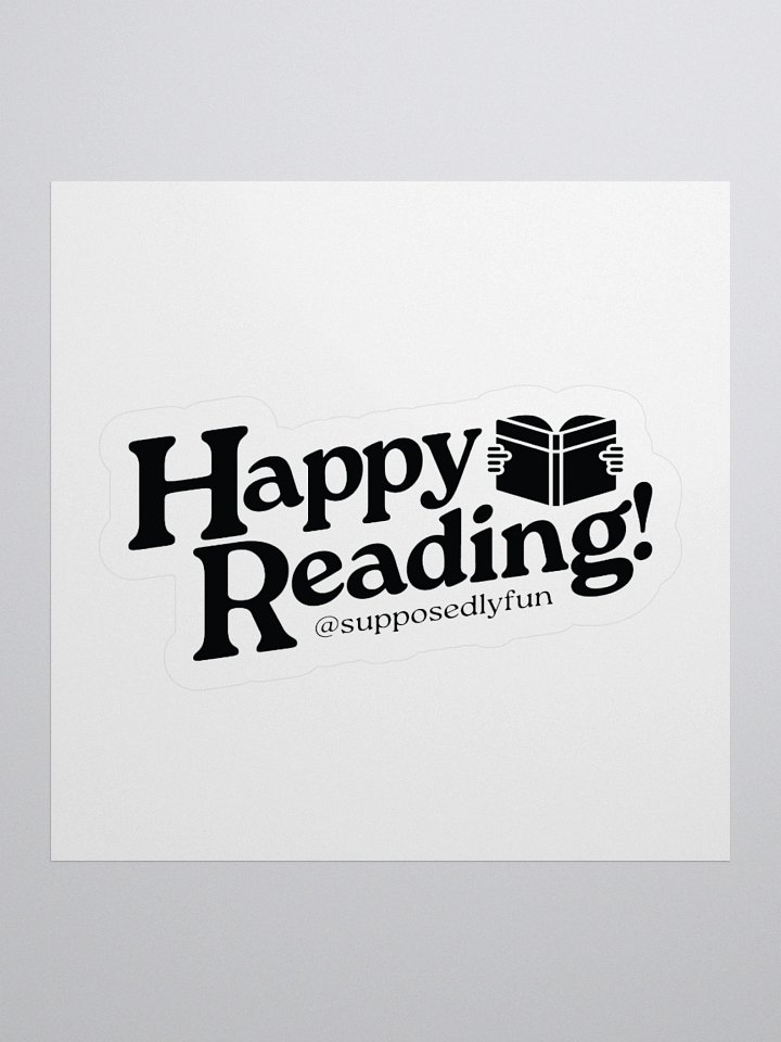 Happy Reading Sticker product image (2)