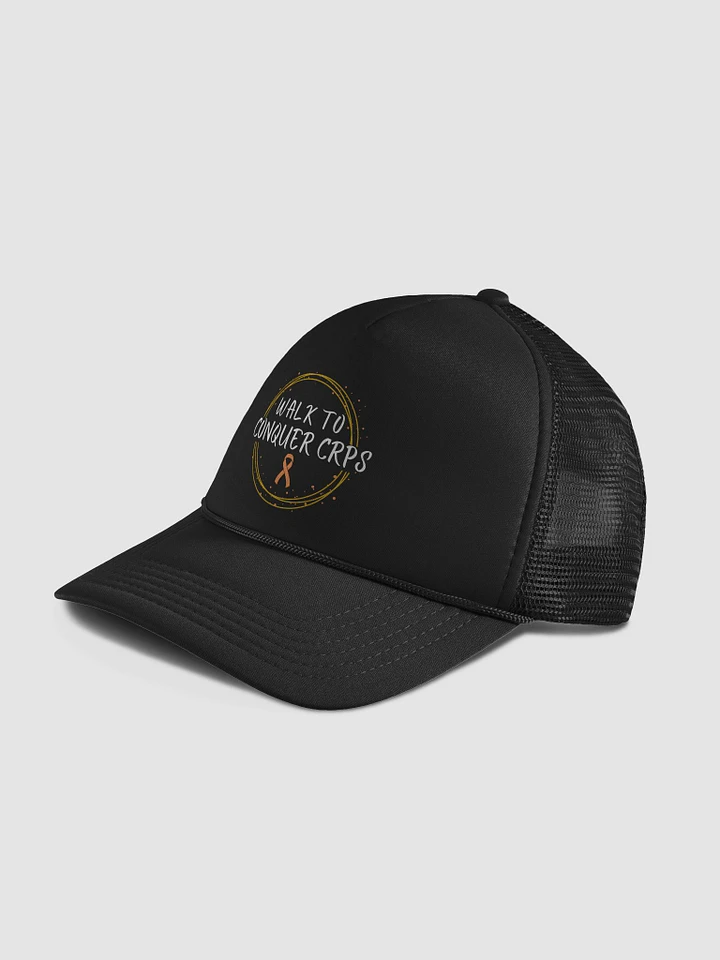 OFFICIAL Walk to Conquer CRPS Hat- White Print product image (2)