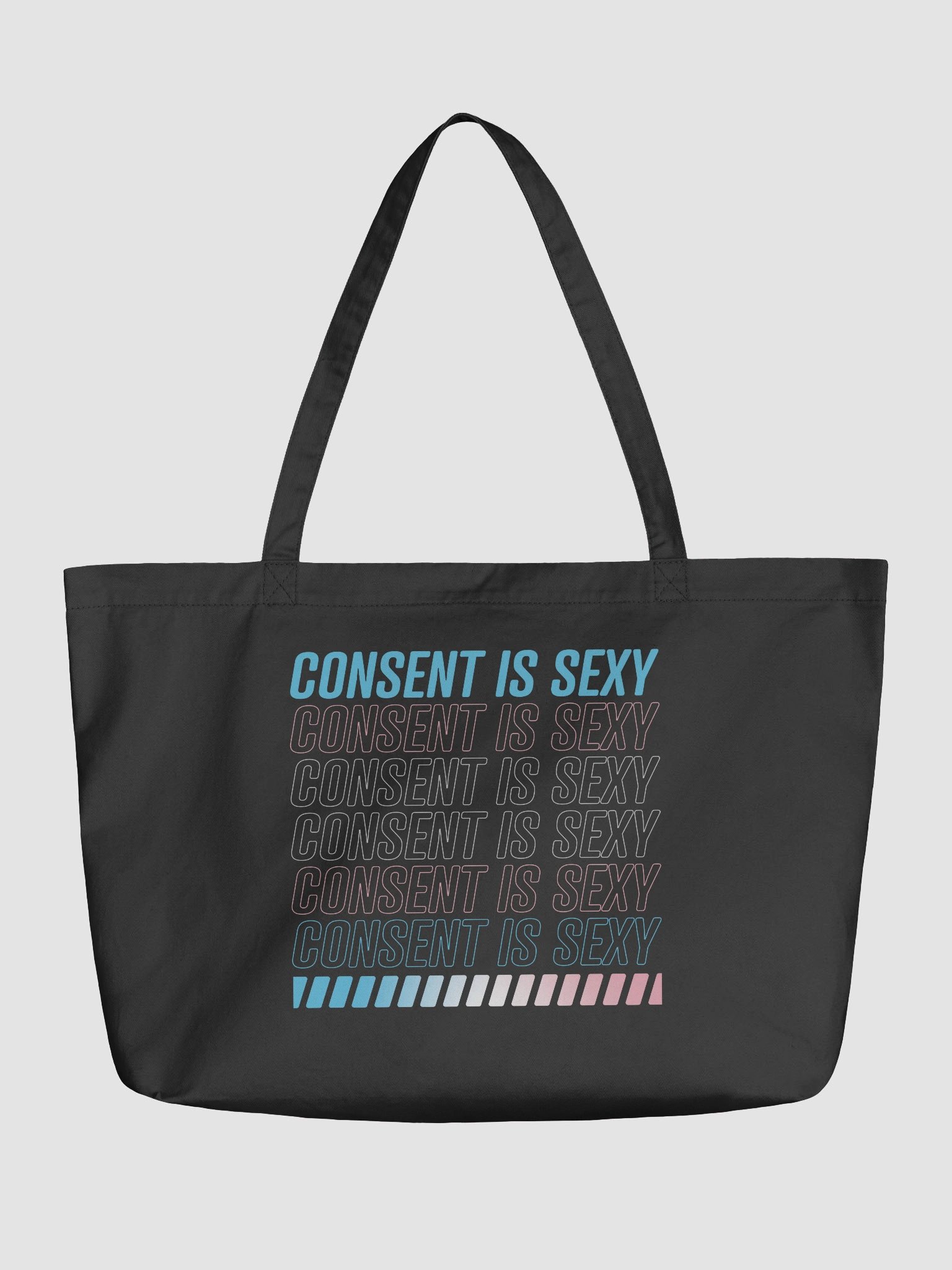 Consent is Sexy Trans Pride Tote product image (1)