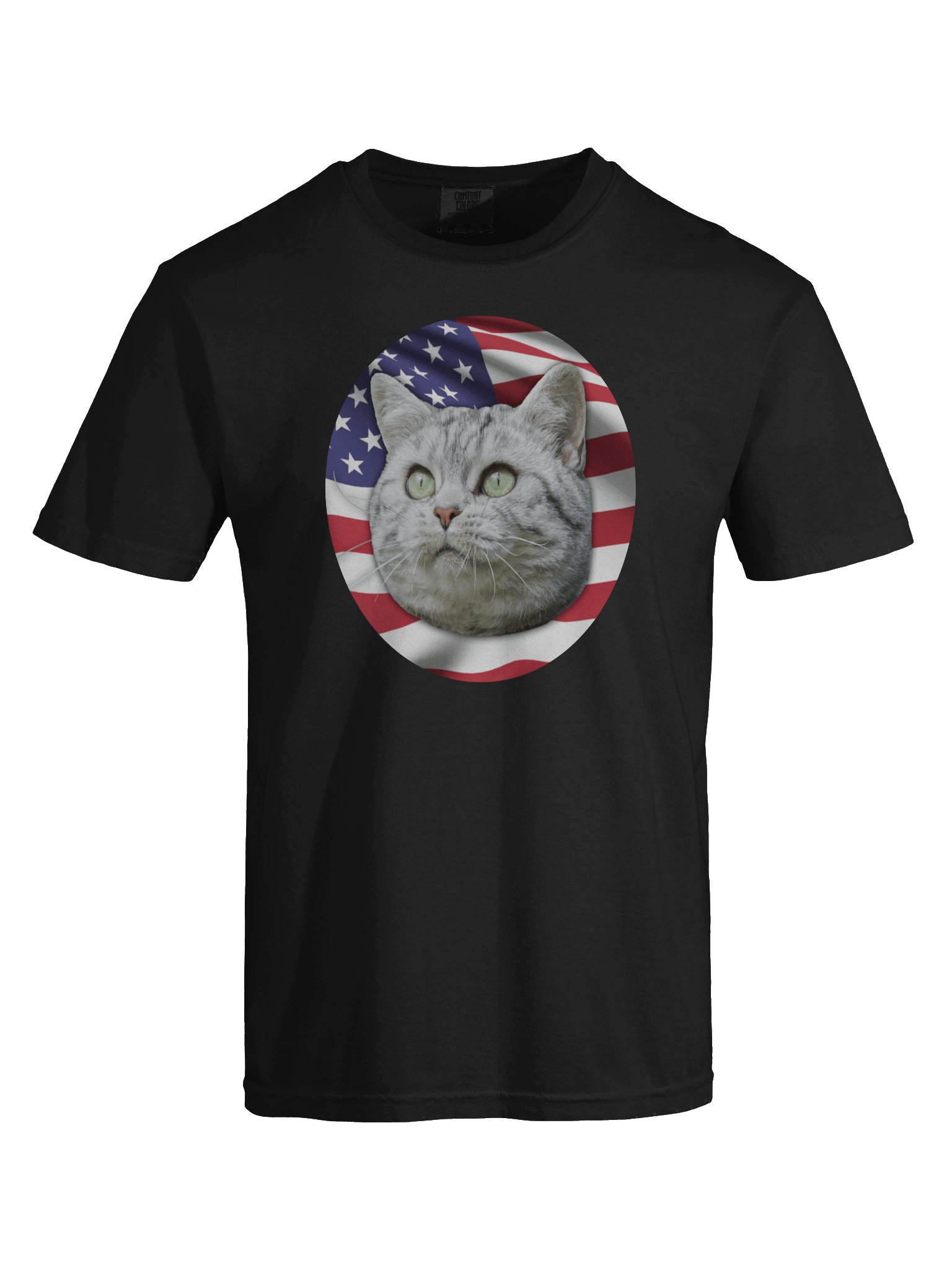 PATRIOTIC CAT LOGO (Heavyweight shirt) product image (7)