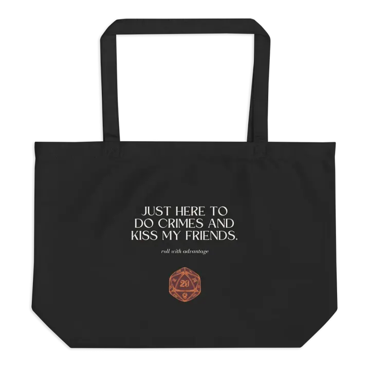 kiss my friends tote product image (1)