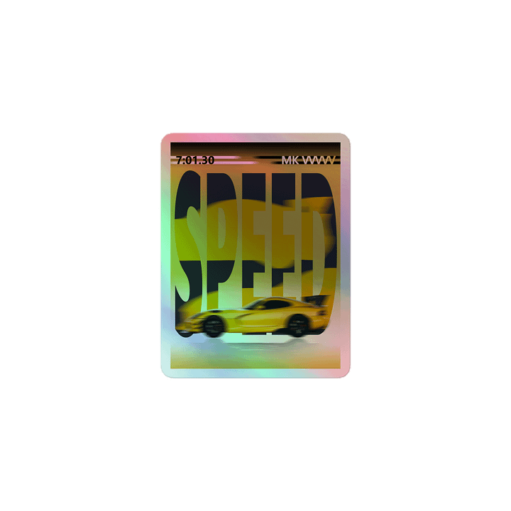 Viper Speed, MK V | Holographic Sticker product image (1)