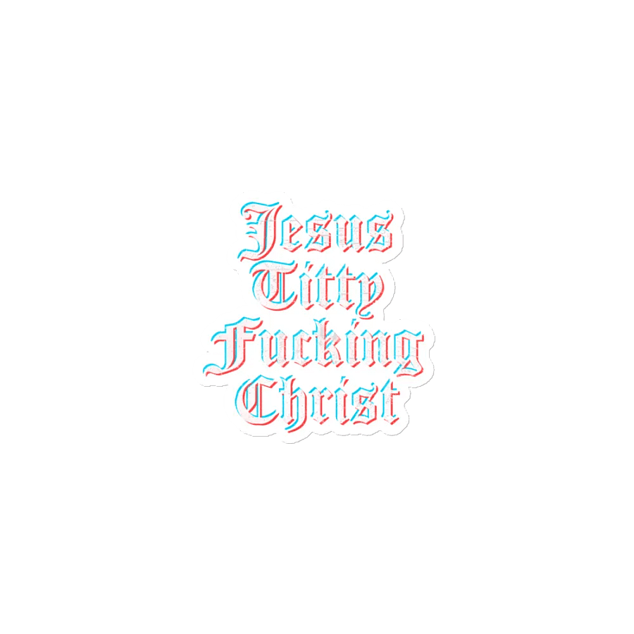 Synisisms Collection - Jesus TF Christ Magnet product image (1)
