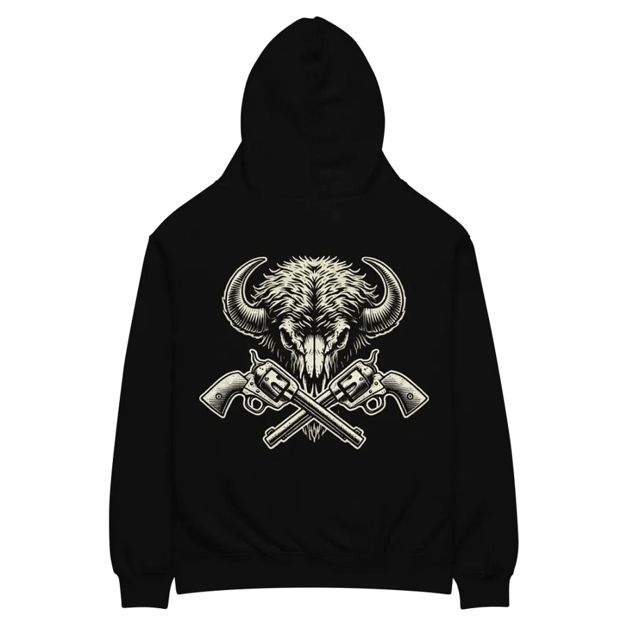 Sweat à Capuche – Crâne de Bison & Revolvers product image (4)