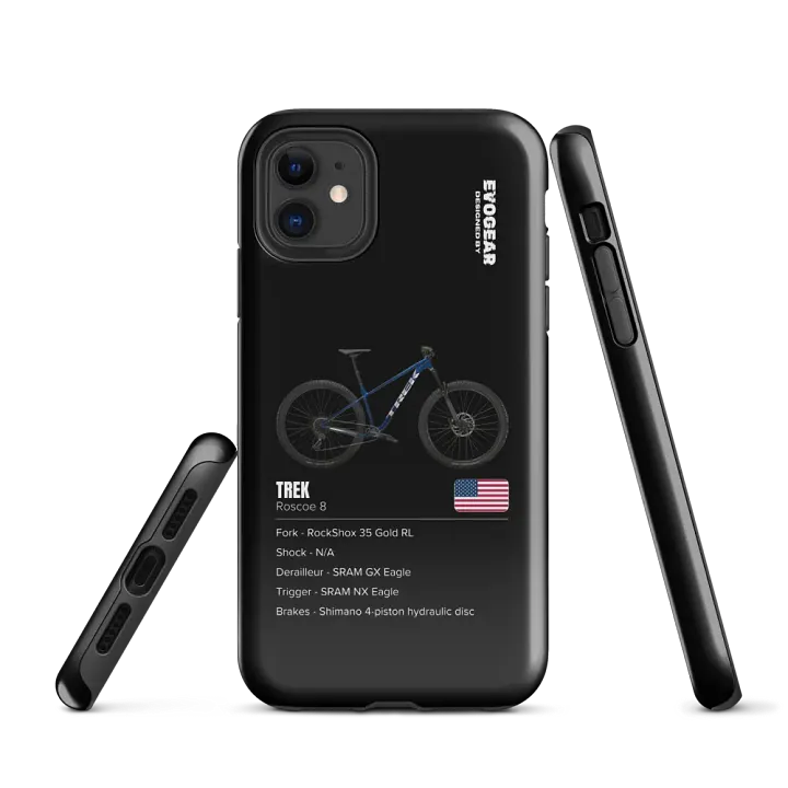 Black Roscoe 8 iPhone Case product image (1)