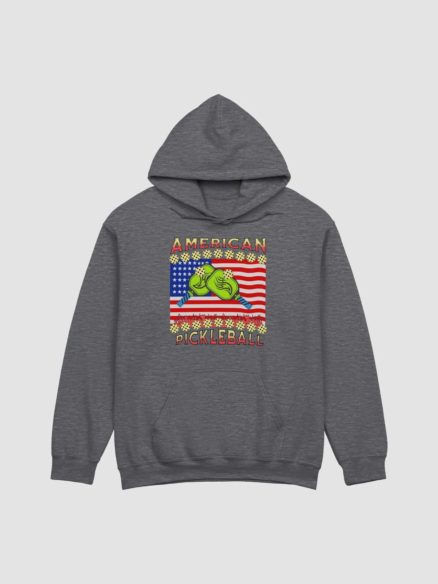 American Pickleball Flag Hoodie product image (3)