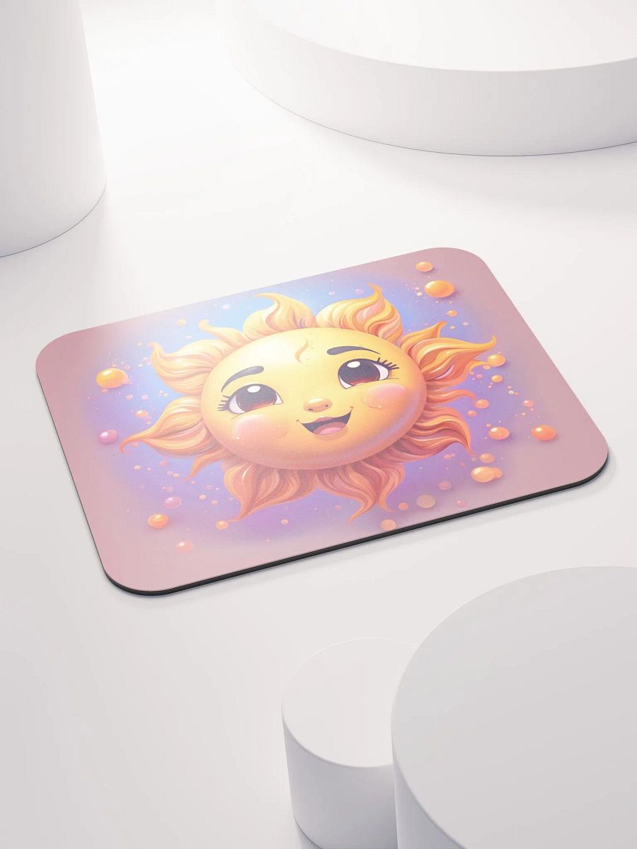 Cute Sun Mouse Pad product image (4)