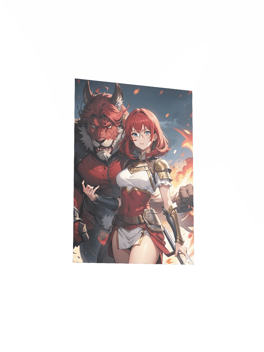 Red K Warrior Poster product image (21)