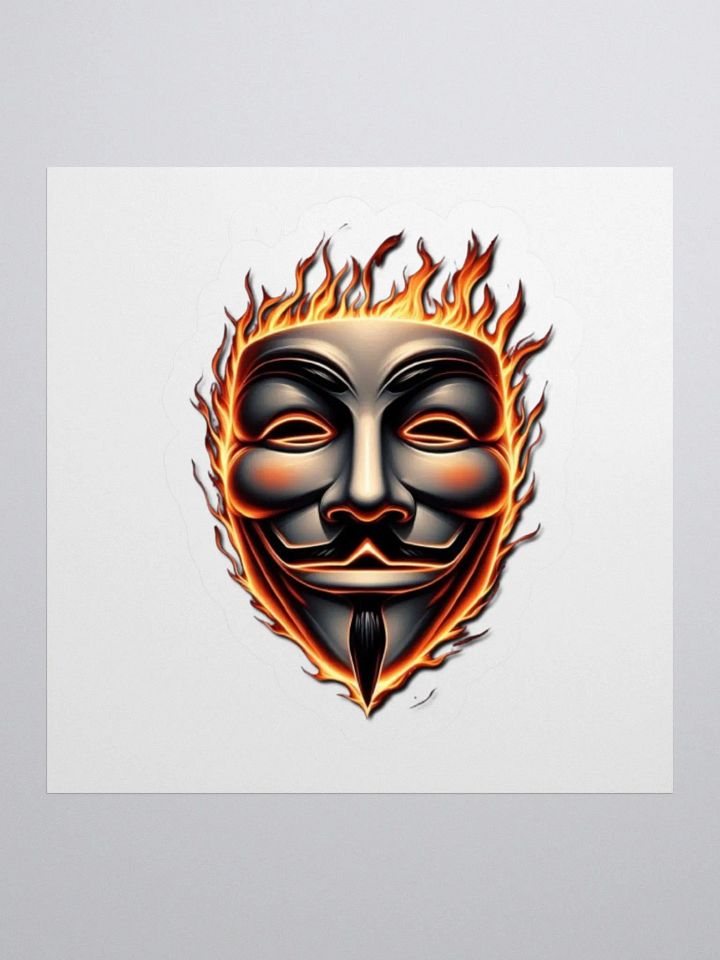 Guy Fawkes Fire Mask product image (3)